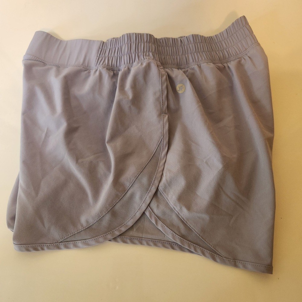 Joe Fresh Active Lavender Purple‎ Mesh Panel Running Shorts Womens Small S/P